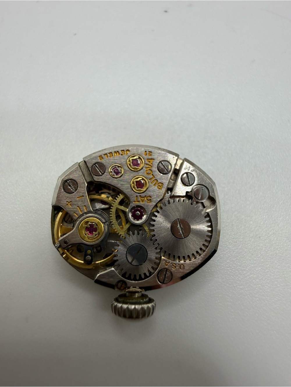 Vintage Bulova 21 Jewel 5AT Ladies Manual Wind Wristwatch For Repair - Picture 4 of 6